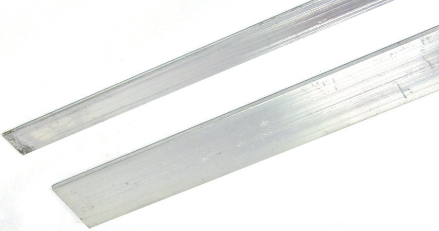 Display Fittings Aluminium Flat Bar Hardware Item Aluminum Premium Hardware for Door Cabinet Window Furniture and Interior Use